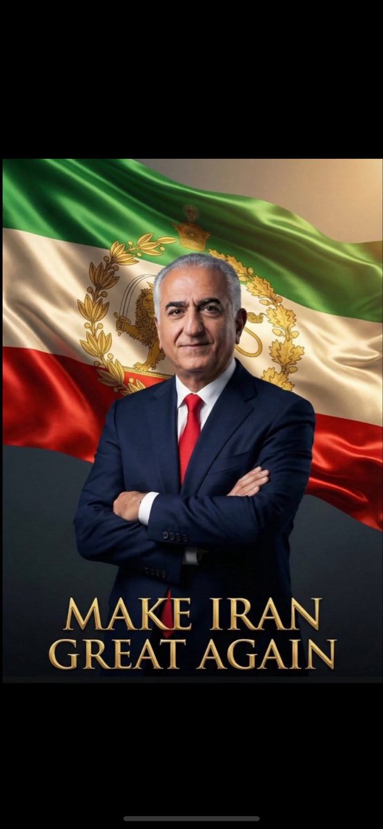 Sepideh52191550's tweet photo. @IvankaTrumpRV2 Above 90%
His Majesty #KingRezaPahlavi has the overwhelming majority of Iranian people’s support. 
We want our exiled king back to Iran . https://t.co/yKLoBck073