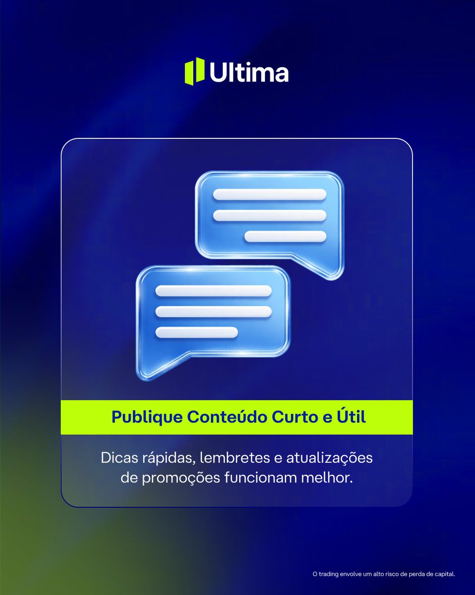 UltimaMarketsPT's tweet photo. O Telegram funciona melhor quando parece vivo 👀
Cresça sua comunidade conosco 🔗https://t.co/9o6qVK1VpL
#UM #UltimaMarkets #IBPartner #ForexAffiliate #AffiliateProgram #GlobalPartnership https://t.co/eIc8JQ7Fvp