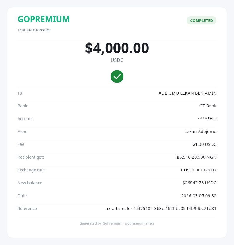TheKingEls's tweet photo. I just sent $4,000 from @WhatsApp to my Nigerian bank account using @useaxra AI.

The Naira landed almost instantly.

No forms.
No SWIFT.
No waiting days.

Just a message.

This is exactly why we built Axra.

You can now create a USD account directly on WhatsApp, powered by @GoPremiumAfrica.

Receive funds from: 
• Upwork
• Payoneer
• Wise
• US bank transfers
• Creator payouts or global salaries

Funds arrive and are available instantly in @USDC.

From there, you can withdraw to your Nigerian bank account in under a minute — paying just $1 flat fee, even for large amounts.

No friction.
No middlemen.

Just money moving at the speed of the internet.

AI + stablecoins + global USD accounts will redefine cross-border payments in emerging markets.

Especially across Africa.

And we’re just getting started. 🌍🚀