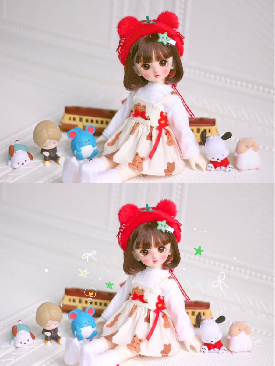 오랜만에 테디봉봉🍅🧸🎀