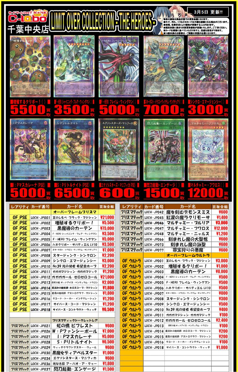 遊戯王OCG 買取情報】 遊戯王OCG 新弾『LIMIT OVER COLLECTION - THE