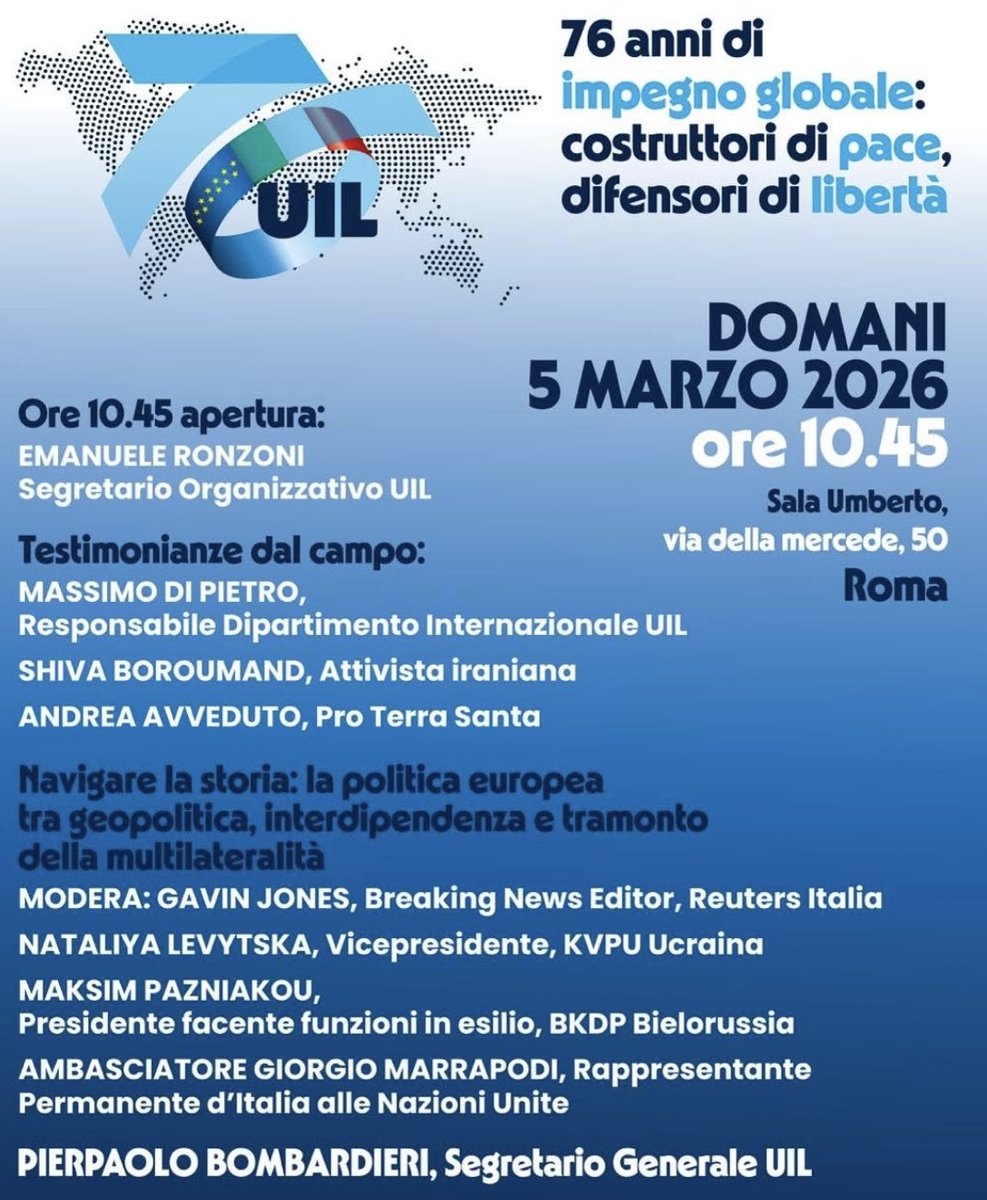 🔵🔵🔵 76 Anni a difesa del lavoro dei lavoratori e dei più deboli!!!!                  🔵🔵🔵 DALLA PARTE GIUSTA!!!👏👏👏💙