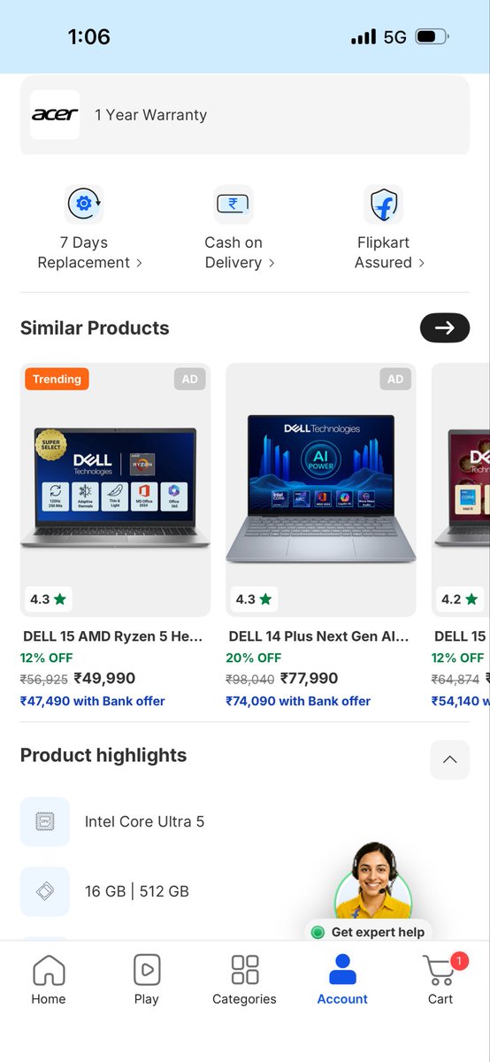 sumitt911's tweet photo. @Flipkart’s 7-day replacement policy feels like a #scam. I requested a replacement for faulty product but it was auto-cancelled and marked “technician visited &amp; issue resolved” — which never happened. No email support or proper case tracking. @flipkartsupport @jagograhakjago https://t.co/Pzv6whgi1w
