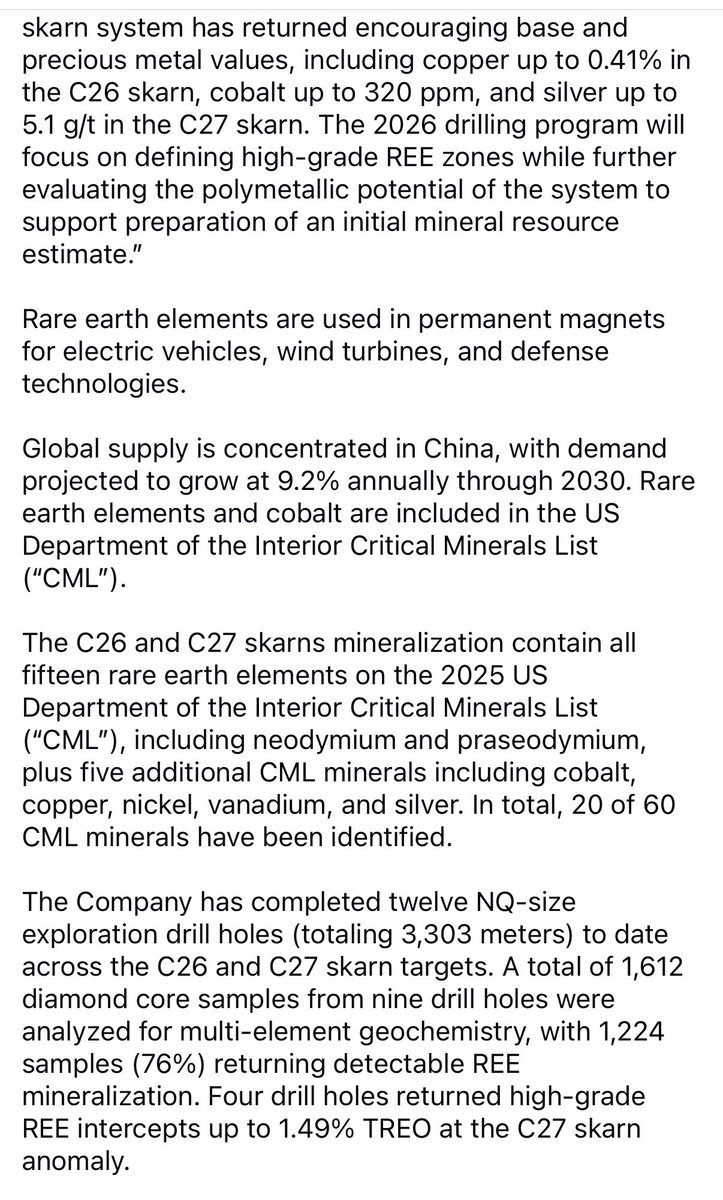 Tsodilo resources a Canadian company  who wholly own the Gchwihaba Metals projects close to shakawe  said they have discovered 15 rare elements &amp; 20 critical minerals in Botswana . They said this in their Jan 2026 report to the Canadian stock exchange where the company is listed
