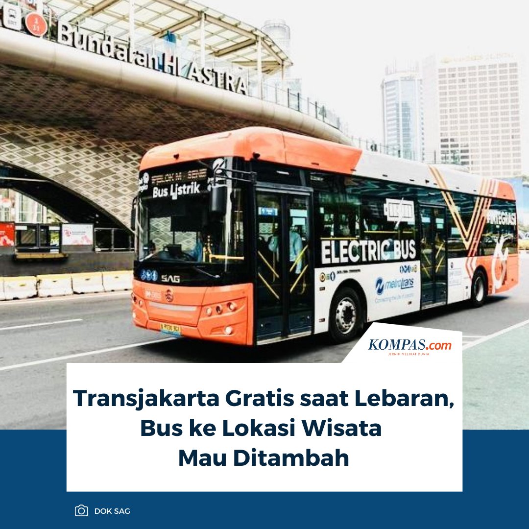 kompascom's tweet image. Menyambut Idulfitri 1447 H/2026 M, PT Transportasi Jakarta memastikan kesiapan layanan gratis bagi masyarakat.

Baca Selengkapnya 👇🏻
otomotif.kompas.com/read/2026/03/0… 

~NA #Transjakarta #Lebaran2026 #Gratis