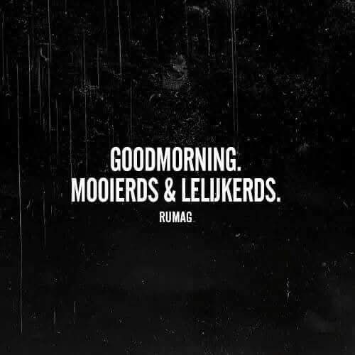 GoeieMorgen 👋