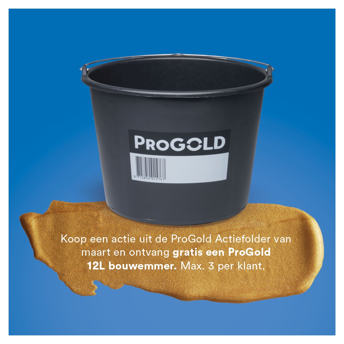 📢 ProGold Actiefolder Maart – Scoor Jouw Gratis Bouwemmer!   De ProGold Actiefolder  staat weer vol scherpe aanbiedingen! 🎨💪 En het wordt nóg beter…  👉 Bij aankoop van een actie uit de folder van maart krijg je een bouwemmer cadeau! 🎁 ⚠️ OP=OP en max. 3 bo