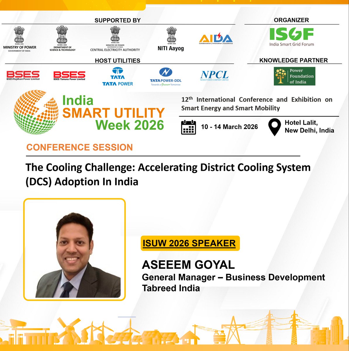 India Smart Utility Week - ISUW tweet media