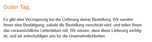 Amazon einfach wieder mal Schmutz! Für was bestelle ich Monate im Vorraus was vor, wenn sie es MAL WIEDER nicht schaffen es am Release Tag zu versenden!
Das ist kein Front gegen Zusteller! Mein Hass geht nur gerade mal wieder gegen Amazon #amazon