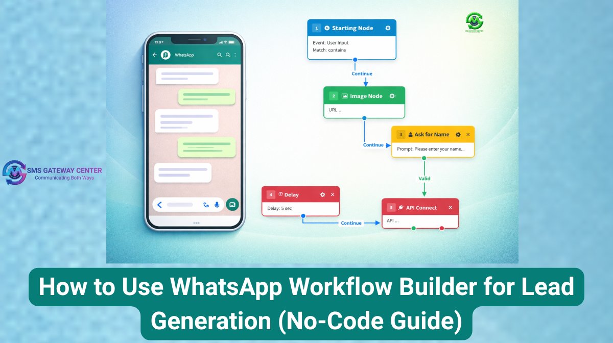SMSGatewayIndia's tweet photo. How to build WhatsApp flows without code. WhatsApp Workflow Builder: canvas, triggers, message nodes, collect input, API Connect. Read the blog: https://t.co/FC8S8k6dsq

#WhatsAppWorkflowBuilder #WorkflowBuilder #NoCode #WhatsAppAPI #SMSGatewayCenter https://t.co/bsYIumTLQb