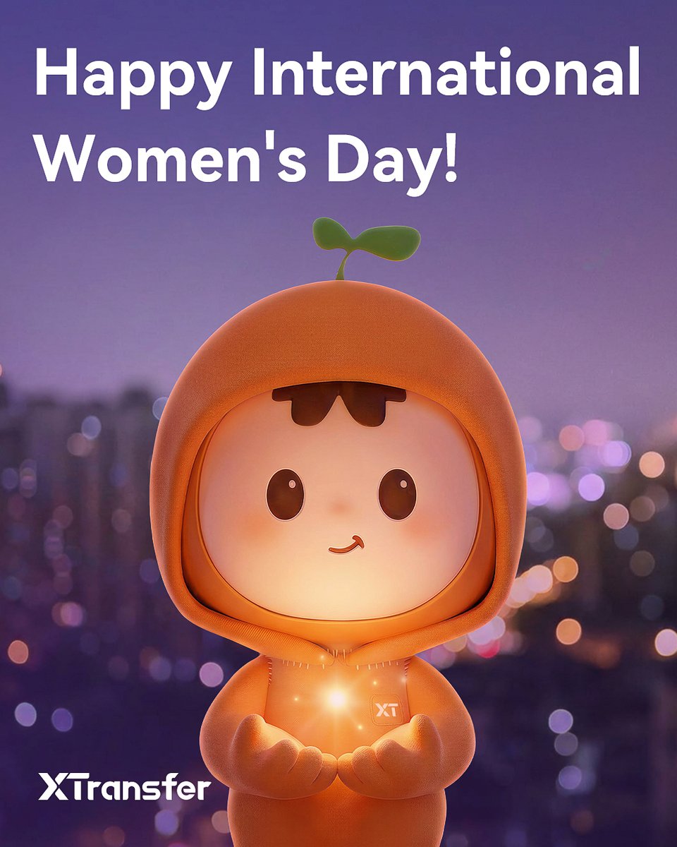 XTransferGlobal's tweet image. ✨Cheers to every shining "her"!
This International Women’s Day, we honor women’s achievements and entrepreneurs breaking boundaries.💼🌐
To celebrate, #XTransfer is offering an exclusive deal!⏰Offer ends March 31st – tag your entrepreneurial goddess and join us!💪#WomensDay