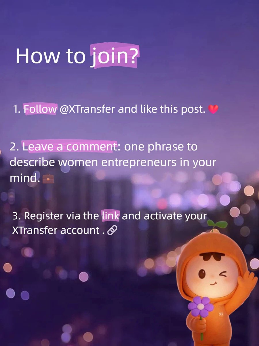XTransferGlobal's tweet image. ✨Cheers to every shining "her"!
This International Women’s Day, we honor women’s achievements and entrepreneurs breaking boundaries.💼🌐
To celebrate, #XTransfer is offering an exclusive deal!⏰Offer ends March 31st – tag your entrepreneurial goddess and join us!💪#WomensDay