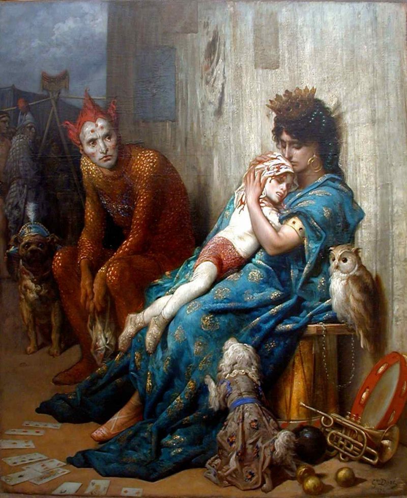 Gustave Doré, The Street Performers, 1874⁠