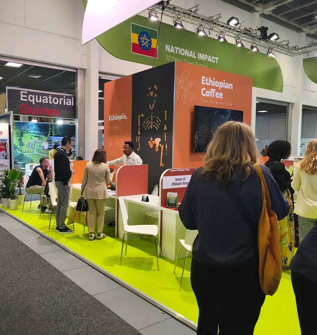 Ethiopia on showcase on Day 2 of ITB Berlin 2026! 🇪🇹
 
 On the 2nd day of ITB Berlin 2026, Ethiopia’s delegation continued to put the Land of Origins in the spotlight. 
 
 visitethiopia.et 
 
 #VisitEthiopia #LandOfOrigins #ITBBerlin2026 #EthiopianTourism #Ethiopia