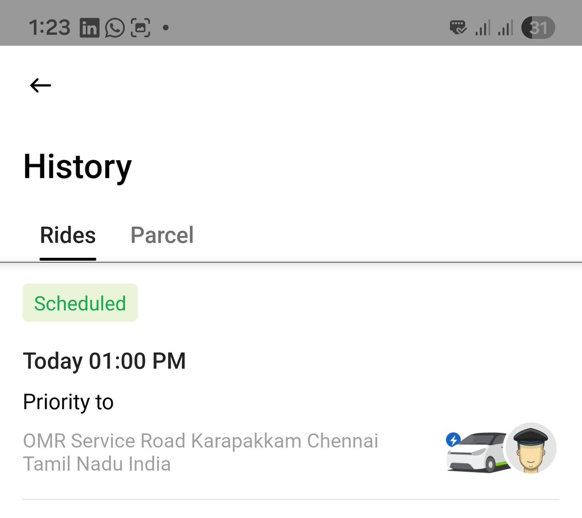 nivinjoy's tweet photo. @Olacabs How is this Priority Booking when cab is not allotted even after 20 minutes..?? 
Hopeless..🤦🏻‍♀️

I had to finally get Rapido which was quick. @rapidobikeapp @RapidoCares https://t.co/CuSUaC7Dfl