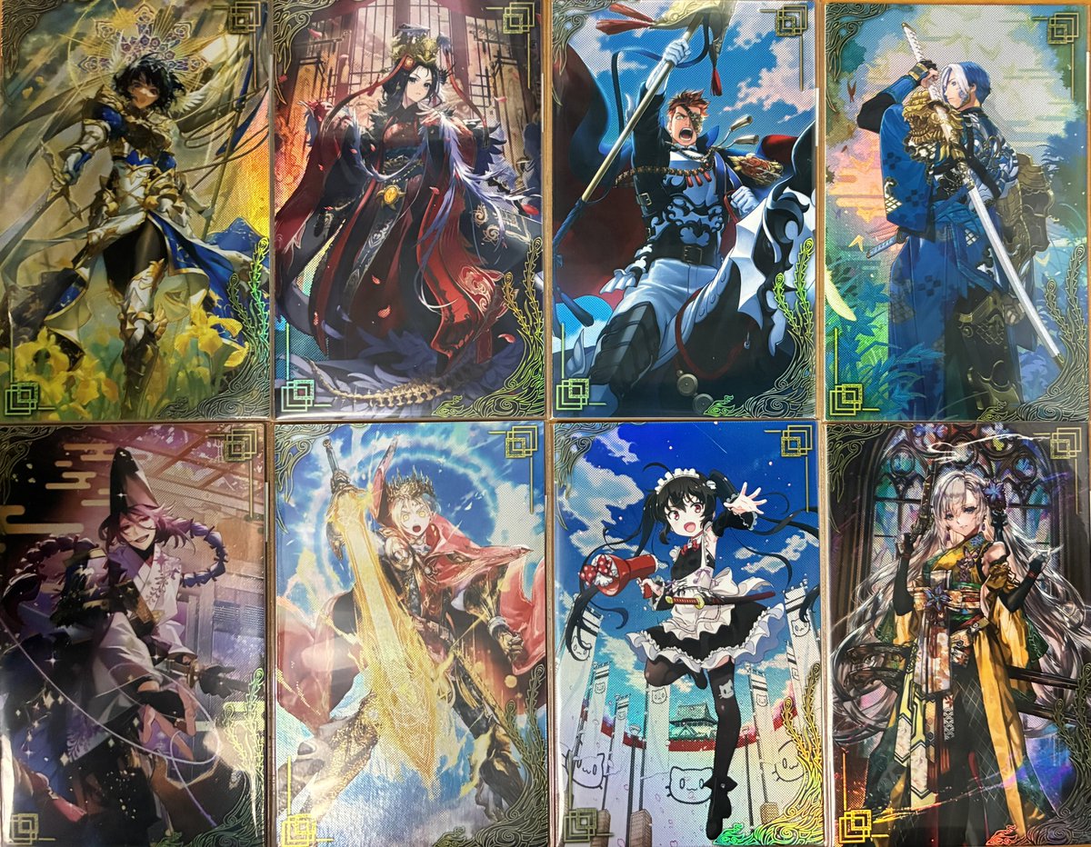 英傑大戦】 絆入荷しました🙋🏻‍♂️ 今回初入荷は小見の方！！ 旗計略