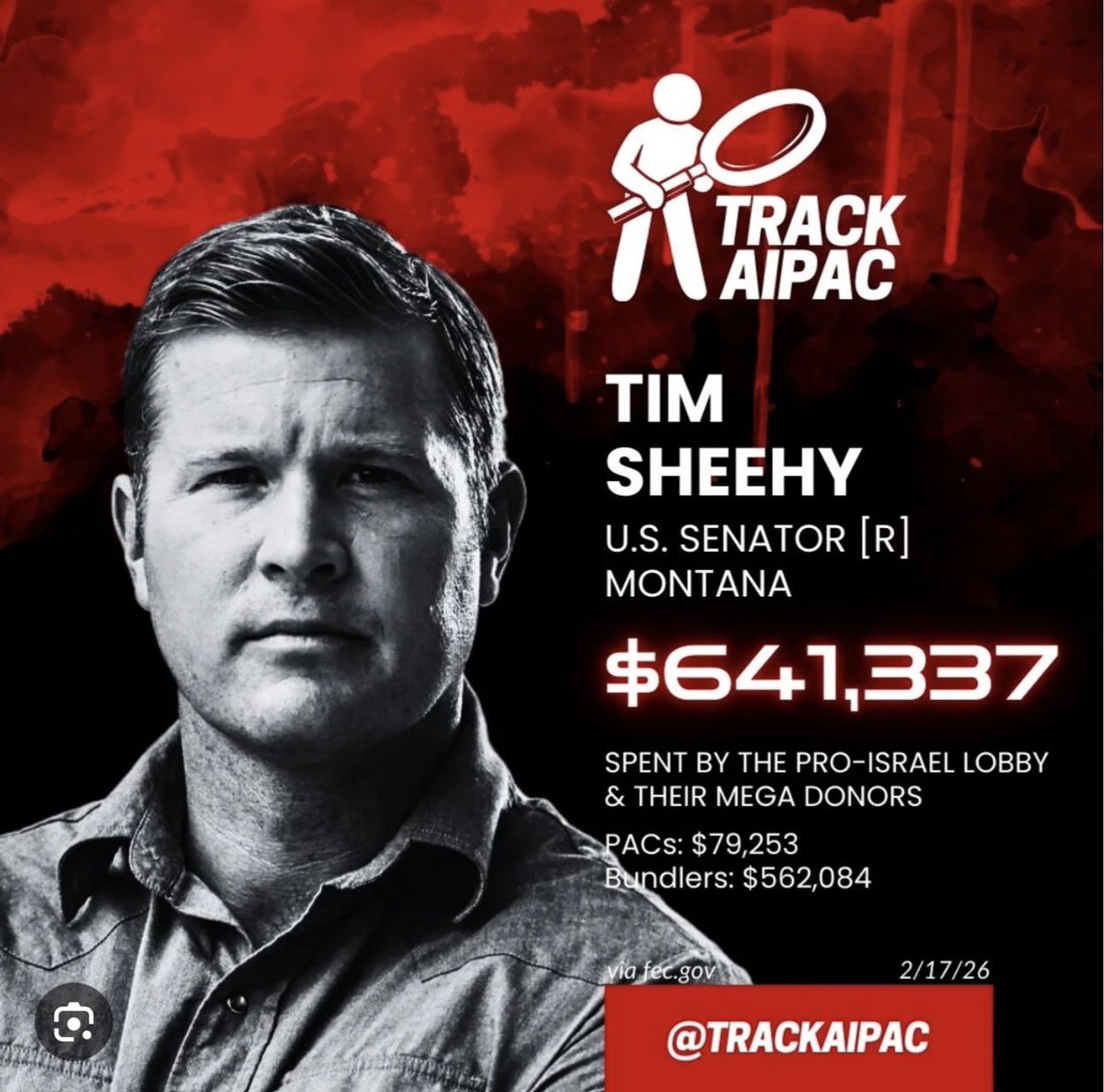 Dede_Watson's tweet photo. Tim Sheehy works for ISRAEL, not for the United States. Another TRAITOR in Congress who is supporting sending our troops to war to fight for ISRAEL.

Tim Sheehy actually films commercials sponsored by AIPAC to push Israel’s propaganda.

Who would have thought that a Republican representative would break the arm of a military veteran who was protesting the ISRAELI-Epstein War!