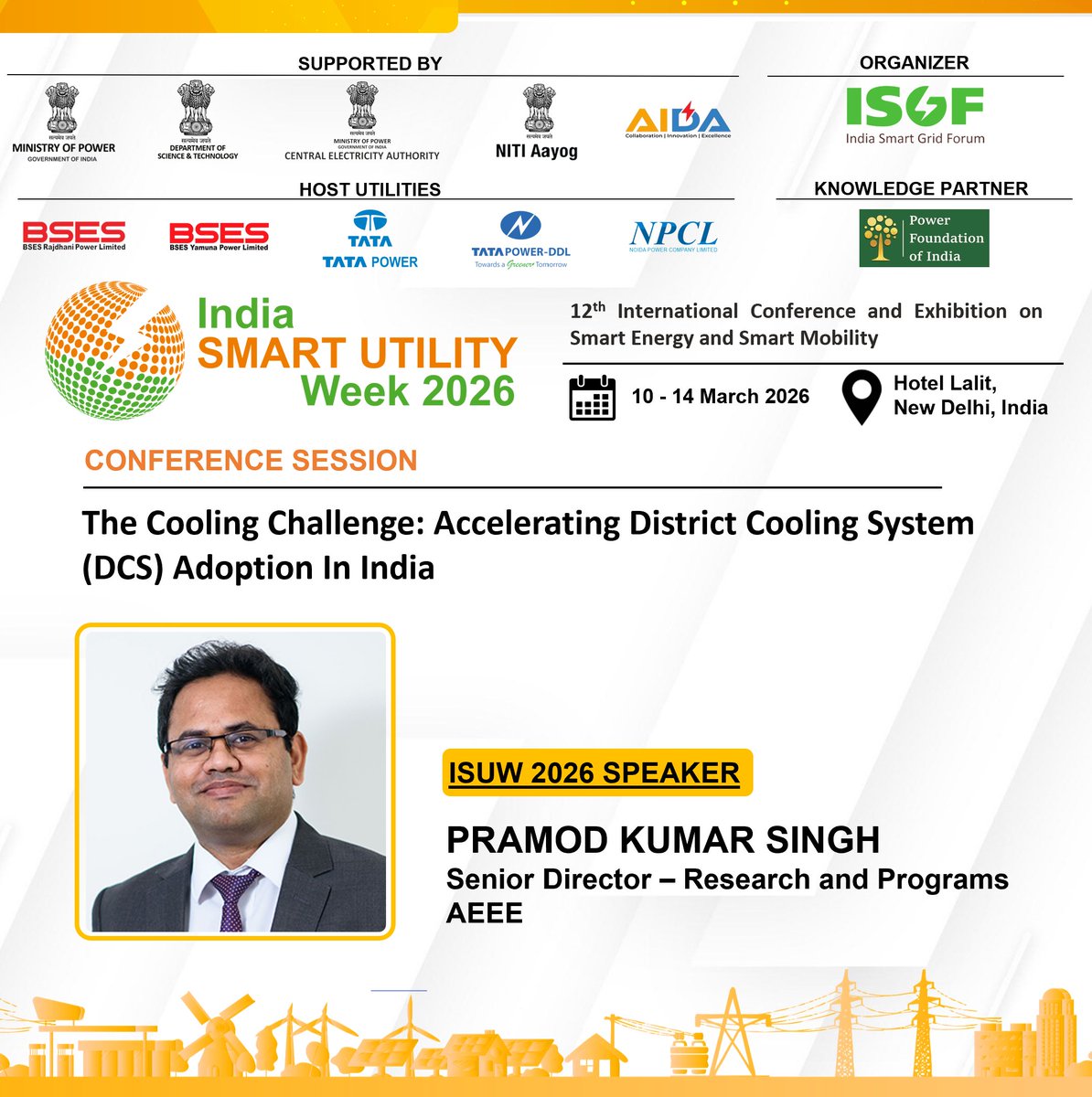 India Smart Utility Week - ISUW tweet media