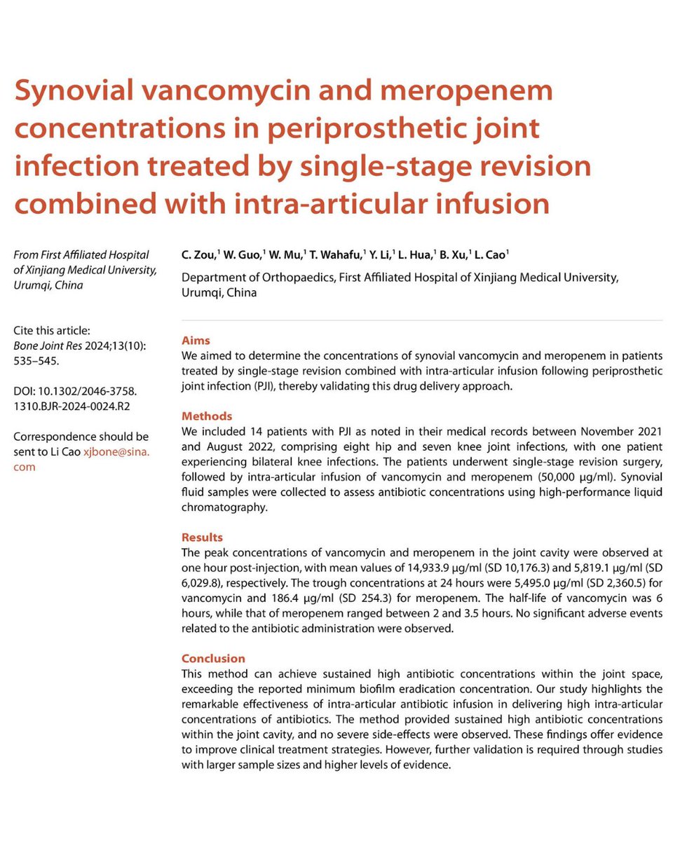 Bone & Joint Research tweet media