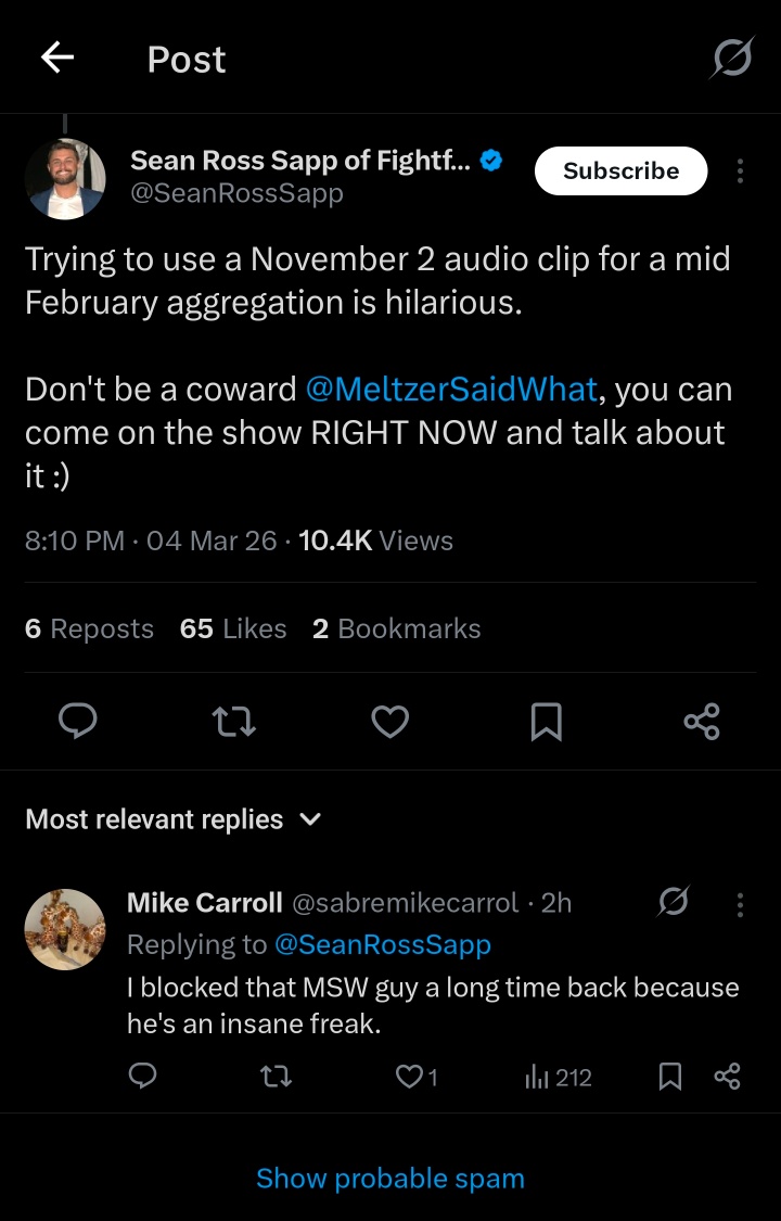 Meltzer Said What? tweet media