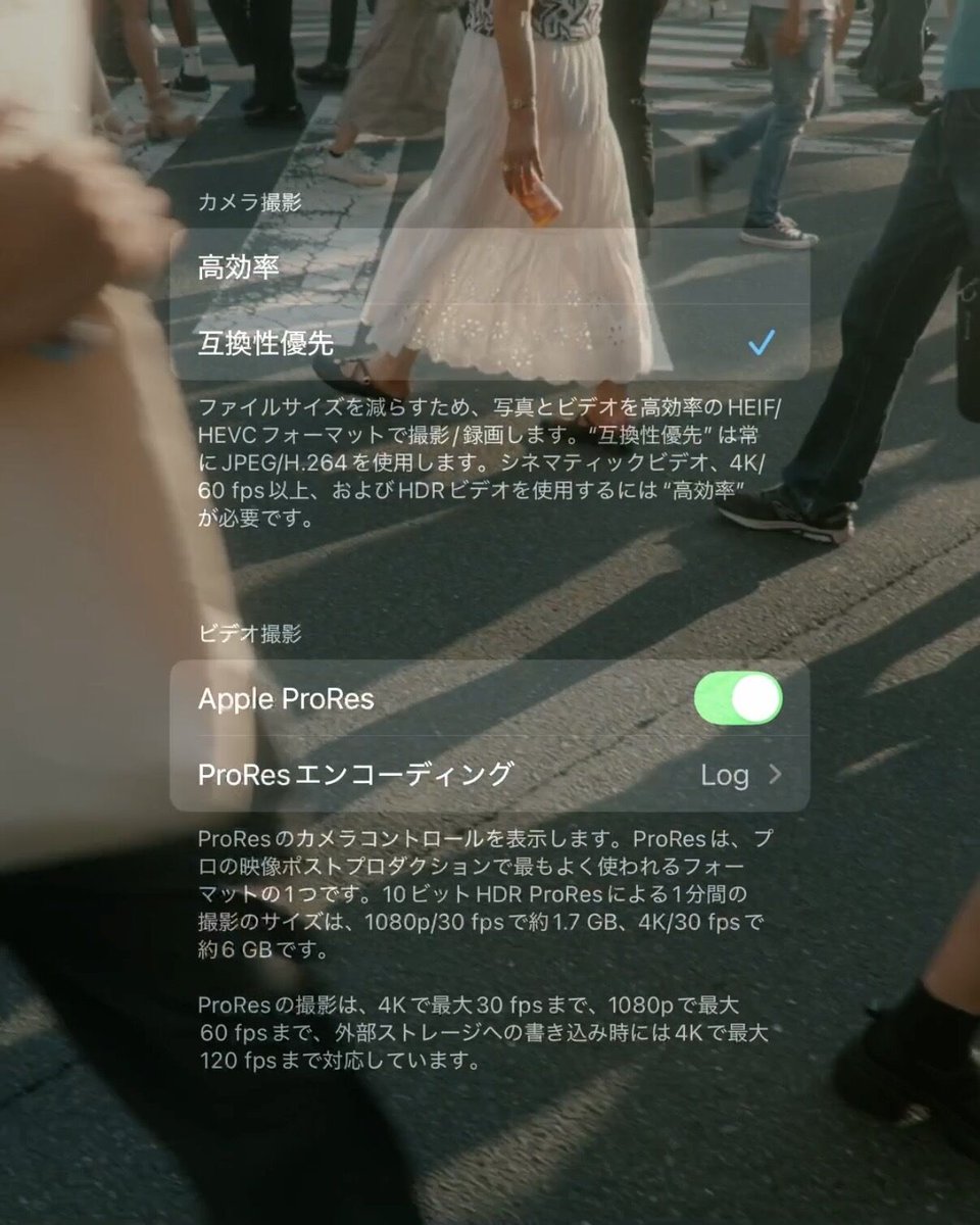 iPhoneで映像撮る人。 tweet media