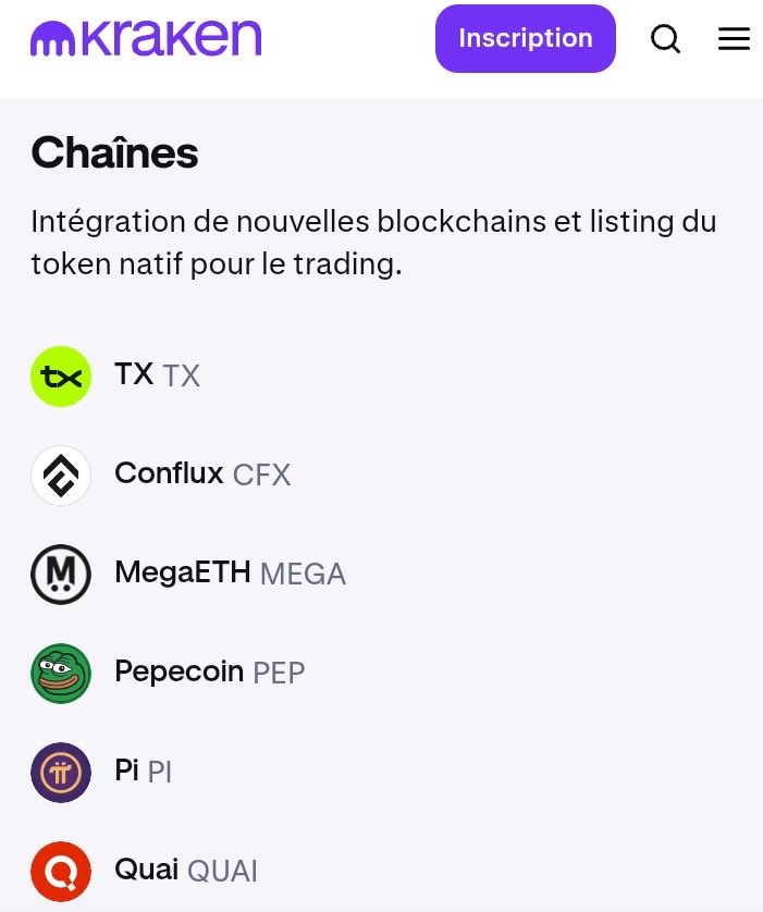 openmainnet's tweet image. Exciting news  Pioneers! 🚀 Kraken has already integrated Pi into its "Chains" category, indicating significant progress in technical integration of the #PiBlockchain. This partnership opens up new avenues for Holders, allowing for a seamless conversion of Pi to dollars. With