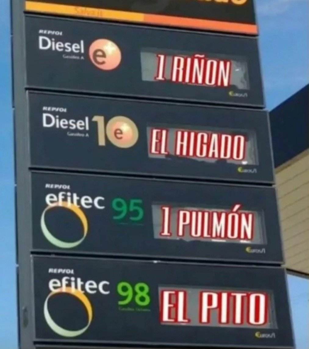 Se filtra el que será el precio de los carburantes en los próximos días