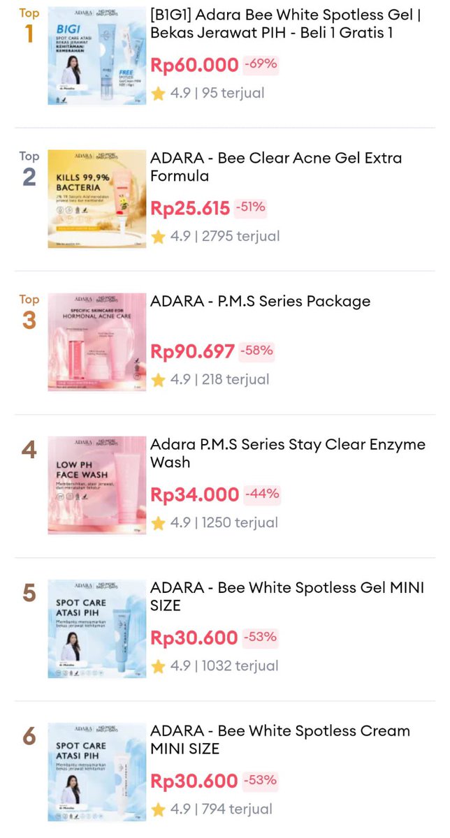 Adara Cosmetics Official tweet media