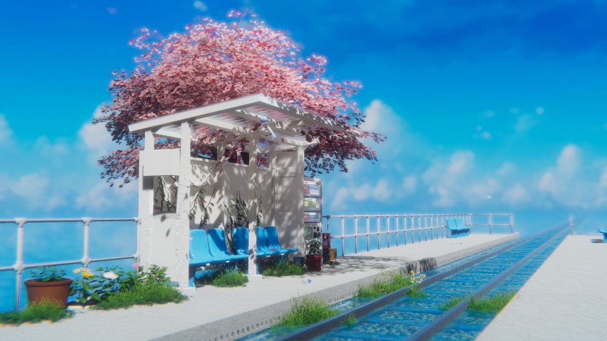 wooharim's tweet photo. [ Waiting ⁄ 待ち ]

The world has been uploaded!  
ワールドをアップロードしました！

🌐World Link: https://t.co/w3ToCx5gpv

#VRChat️  #VRChatPhotography #VRChat_world紹介 https://t.co/EJ4UwaqGBW