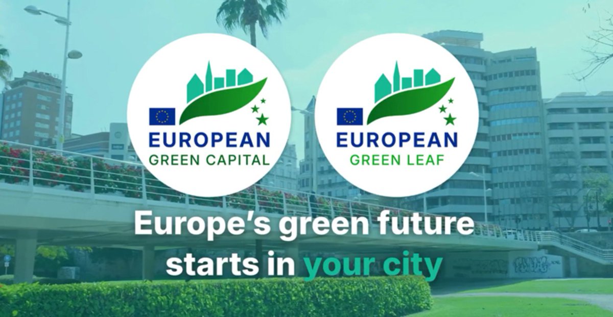 REDIAM_Oficial's tweet photo. 🌍Abierta la convocatoria de los premios European Green Capital y European Green Leaf de la Comisión Europea. Una oportunidad para impulsar ciudades más sostenibles y con reconocimiento europeo. Hasta el 01/04/2026. https://t.co/1cuXeksafc
#Reversa #Sostenibilidad #CiudadesVerdes https://t.co/bSQOwxjIt1