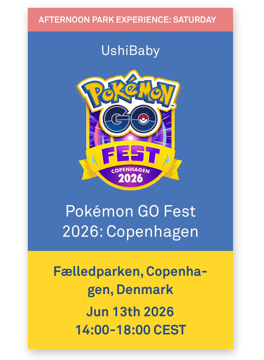 Ushibaby 🇩🇰 Tokyo & Copenhagen Go fest 2026 tweet media