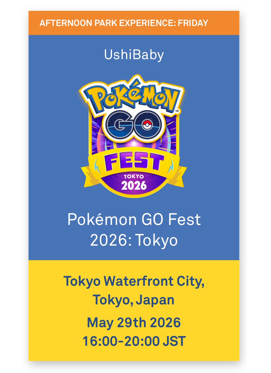 Ushibaby 🇩🇰 Tokyo & Copenhagen Go fest 2026 tweet media