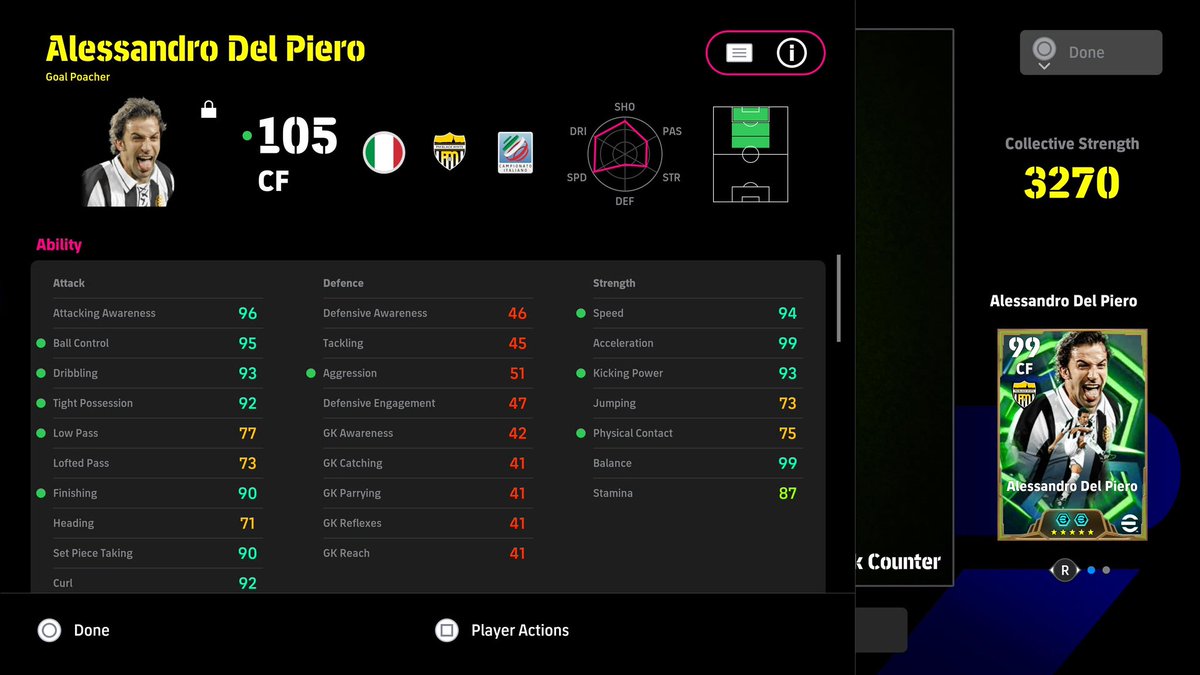 My level up for the new epics. 

Boosters are;

Pato: off the ball 
Adriano: Free-kick taking 
Del Piero: Technique 

Manager: Klopp

#efootball26