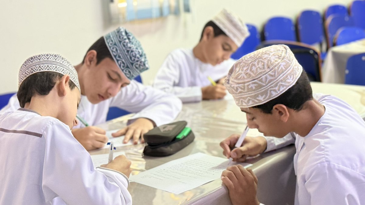 mousaschool's tweet photo. استكمالًا لمبادرة شهر اللغة العربية “لغة الضاد” نُفِّذ التقييم النهائي لمسابقة القارئ الصغير في مركز مصادر التعلم، بإشراف معلمي اللغة العربية وبمتابعة المنسق الإعلامي، لتعزيز مهارات القراءة وتفعيل دور المركز في دعم المبادرات التعليمية. https://t.co/z1U6ILPnE3
