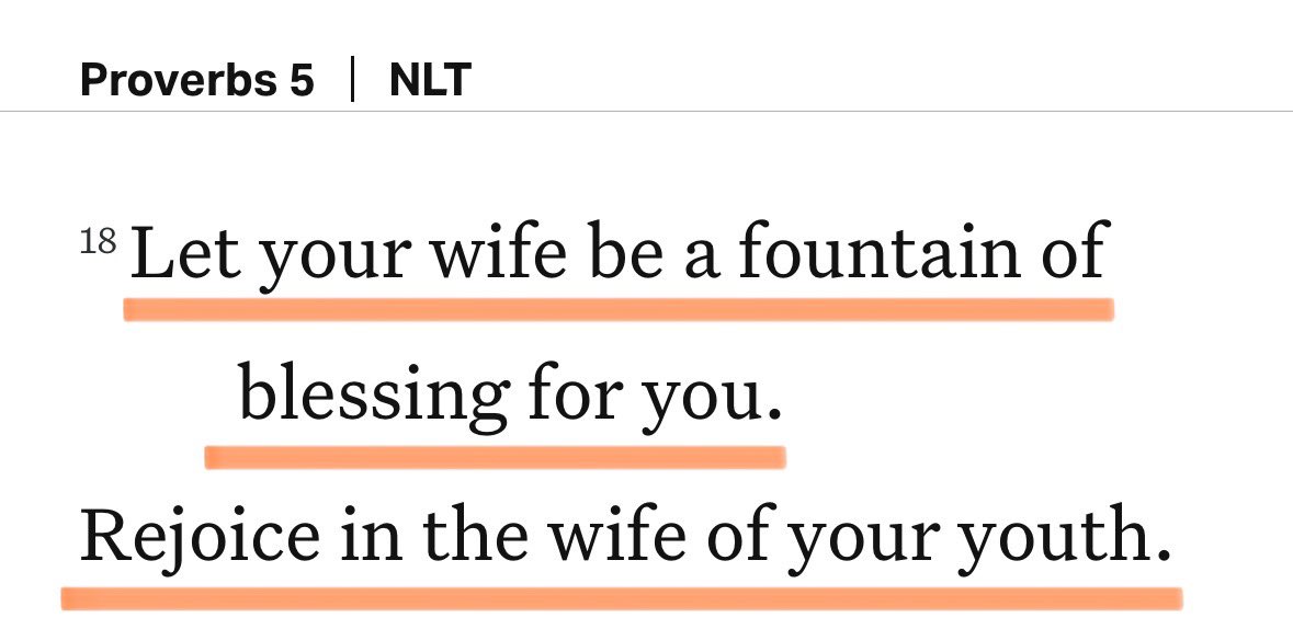 UpliftedInFaith's tweet photo. Daily wisdom ✅
Cherish the gift God gave you—stay faithful, stay joyful, stay in love 🥰
#MarriageMatters #FaithfulLove #ProverbsWisdom #RejoiceInHer #GodsDesign https://t.co/6hEONpuftH