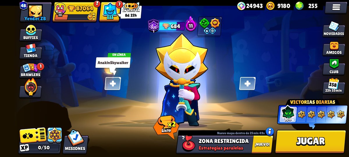 YenderZb's tweet photo. Bro porque tengo 100 drops caóticos? #BrawlStars #supercell https://t.co/FR38MraX5d
