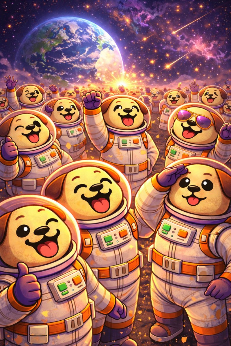 moonpug_io's tweet photo. Solo mission? Nah. Join the MOONPUG squad 🚀

Together we don't just reach the moon - we own it 🌕

https://t.co/WSkkshPC3h

#Solana #CryptoGems #MOONPUG #Presale #memecoin https://t.co/jHFJIgNdao