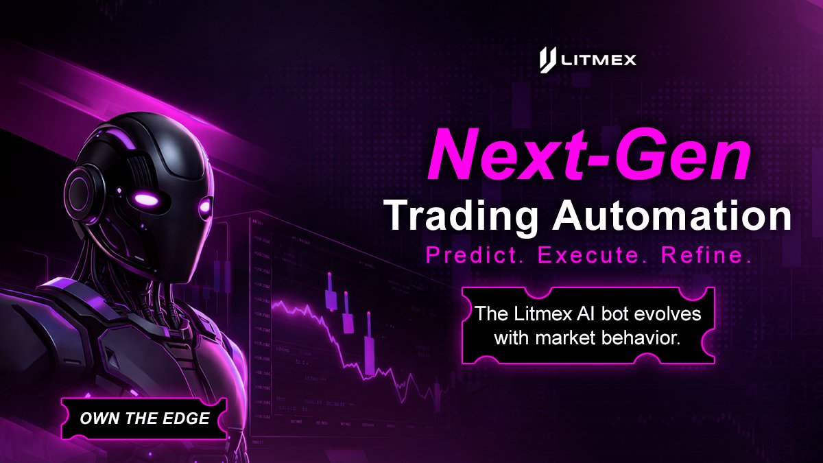 Litmexprotocol's tweet image. Next-Gen Trading Automation is here.

The #Litmex AI Trading Bot analyzes live market data, adapts to changing trends, and executes smarter strategies in real time.
Powered by $LMX

🔗 Join the presale:
litmexpresale.com

#LMX #cryptopresale #AICrypto  #presale