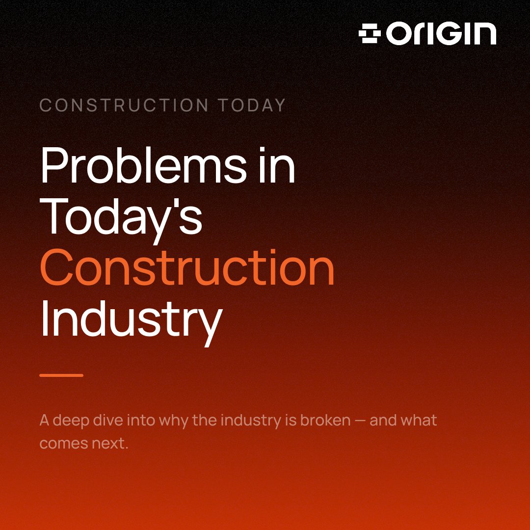 origin_autonomy's tweet photo. The world needs to build like never before. From low-cost housing for millions to the data centers powering the AI revolution.

But the industry is hitting a wall. Construction today is expensive, unsafe, and critically labor-constrained.

The bottleneck? 500,000 open construction jobs that simply can’t be filled fast enough.

It’s time to catch up. Let’s build! 

#construction #robotics #physicalai #embodiedai #contech