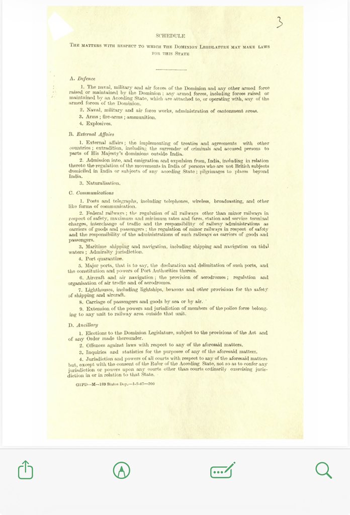 As expected, coward pathological liar <a href="/keshavbedi/">Keshav Bedi</a> has blocked me for obvious reasons. But I would still like to answer his lies. 

NO, INDIA DIDNT PROMISE ANYTHING IN LIEU OF ACCESSION. ABSOLUTELY NOTHING!

Here is the copy of the instrument of accession signed by the Maharaja.