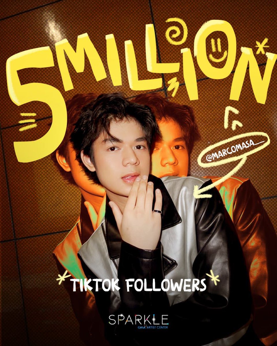 5 MILLION STRONG! 🎉 Congratulations to Marco Masa for reaching 5M followers on TikTok! Thank you for all the love and support. 🙌✨

#MarcoMasa