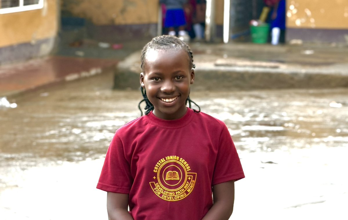 SharlomNamboowa's tweet photo. There’s a world of change behind this smile. Education changes everything. By putting a girl in a classroom, we don't just change her life, we transform the world.
#EducateGirls
#DaughterOfAfrica https://t.co/pa4r6VSwYV