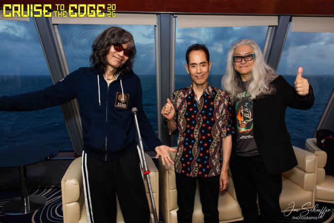 official_baraka's tweet photo. Cruise to the Edge 2026、1本目のライブが無事終了しました。会場は大歓声とスタンディングオベーション。世界のプログレファンの皆さん、ありがとうございました！

Our first show at Cruise to the Edge 2026 is done!The room erupted in huge cheers and a standing ovation.Thank you to all. https://t.co/v2c4aDmb2t