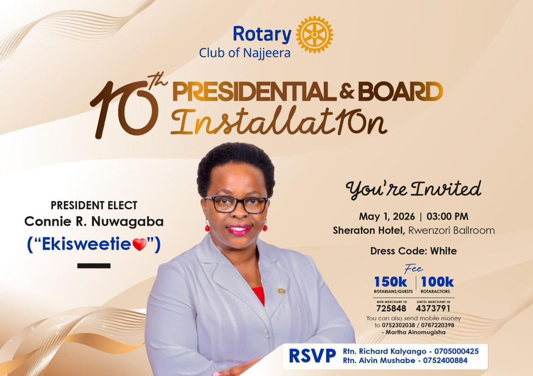 Rotary Club of Najjeera - D9213 tweet media