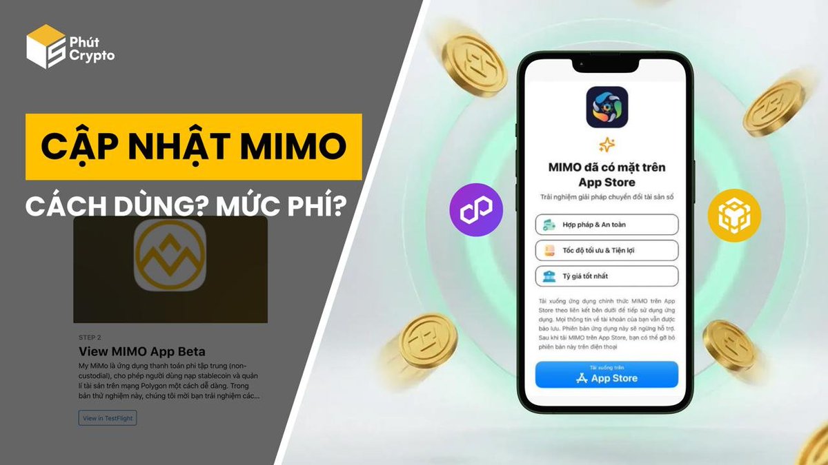 🇻🇳 Cập nhật MỚI NHẤT về MIMO - Nền tảng chuyển đổi USDT ⇌ VND #5PC 

Đây là giải pháp đầu tiên được cấp giấy phép sandbox đối với hoạt động trung gian chuyển đổi USDT <-> VND ở Đà Nẵng. Mọi giao dịch với MIMO đã bao gồm VAT.

Một số update quan