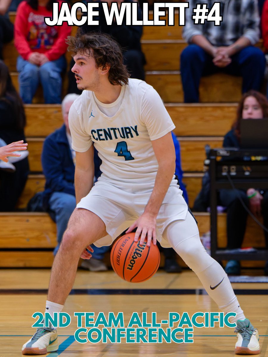 CenturyJagsBB's tweet photo. Congrats to Jace Willett on making 2nd Team All-Pacific Conference!

Jace averaged:
10.1 points
5 rebounds 
3.6 assists https://t.co/Mvt3HiCvrY