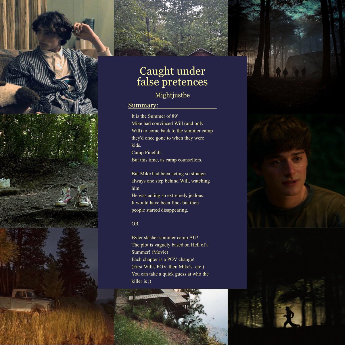 mightjustbe_'s tweet image. Cough cough #byler #summercamp #slasher archiveofourown.org/works/80636871…