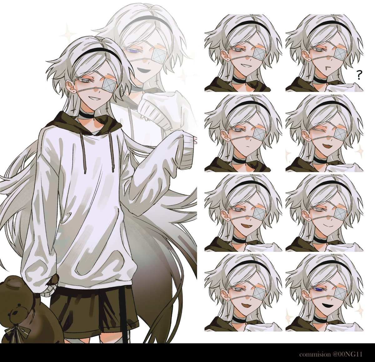 커미션 작업했어요~