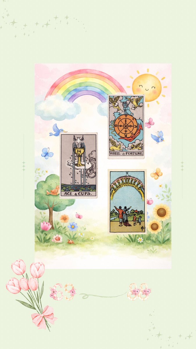 แจกฟรี  วอลเปเปอร์เสริมการเริ่มต้น ความสุขสมบูรณ์❤️
ชุดไพ่แนวดั่งเดิม แต่ตกแต่งในโทนสดใส
เพื่อดึงดูดความสุข การเปลี่ยนแปลง 
และความเป็นไปได้ใหม่ๆ การเริ่มต้นความรัก

ฝากติดตามเพจเฟสบุ๊คเพื่อเป็นกำลังใจให้แอนด้วยน้า💐✨
facebook.com/profile.php?id…
#PickACard  #ดูดวงความรัก #ดูดวง