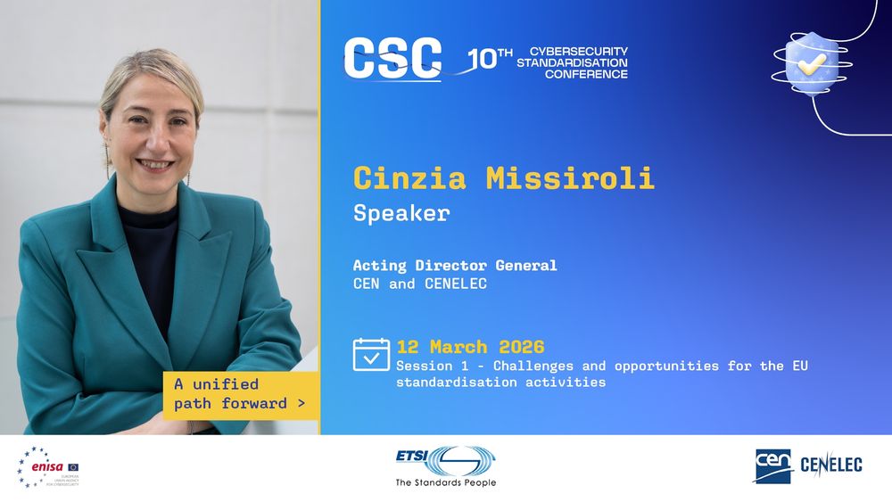 CEN and CENELEC tweet media